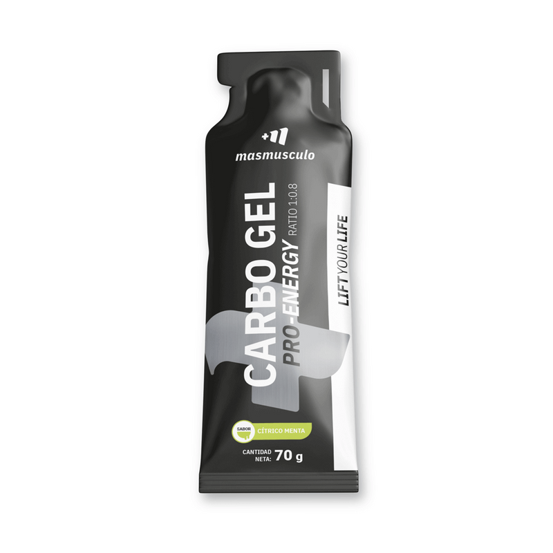 Carbo Gel Energy Ratio 1:08 (avec caféine) de Masmusculo - Masmusculo Supplements 1