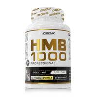 HMB 1000mg envase de 90 tabletas hecho por IO.Genix