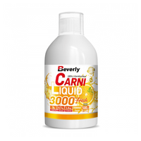 Carni Liquid 3000 envase de 500ml de la marca Beverly Nutrition (L-Carnitina)