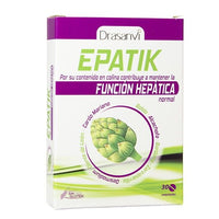 Epatik detox envase de 30 comprimidos del fabricante Drasanvi (Protectores Hepáticos)