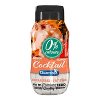 Salsa 0% bote de 330ml del fabricante Quamtrax en la categoría salsas y siropes dulces sin calorias