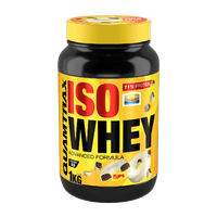 IsoWhey envase de 1kg de Quamtrax de la sección proteína de aislado de suero isolate