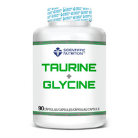 Taurina + Glicina en 90 cápsulas de la marca Scientiffic Nutrition