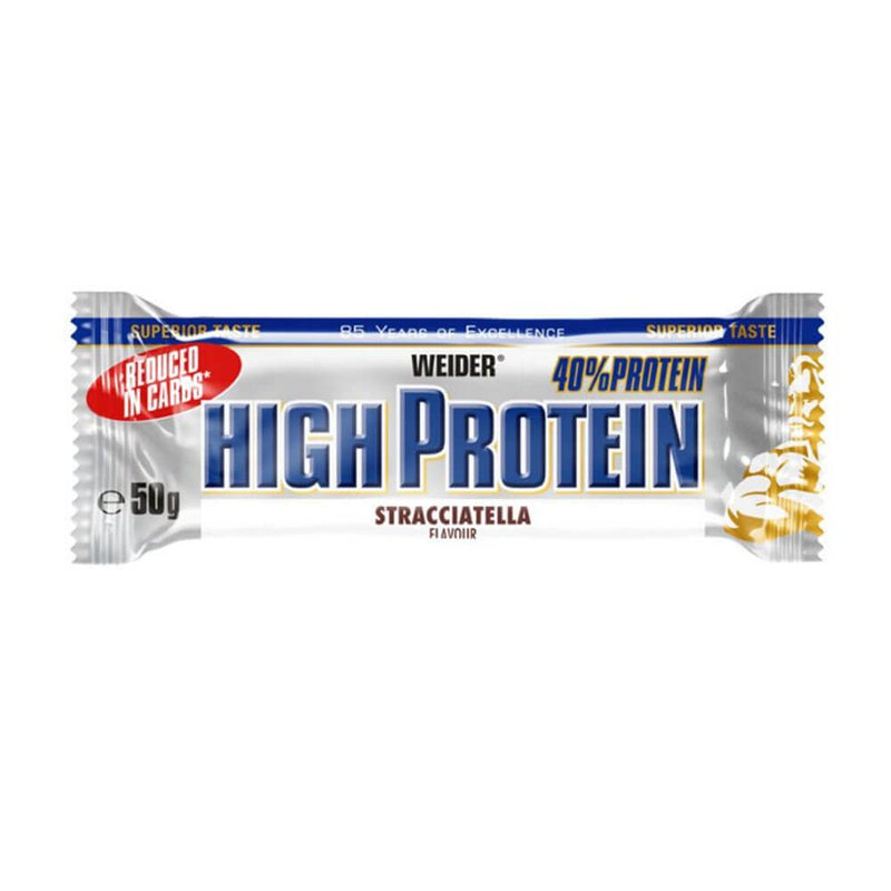 Barre Weider à 40 % de glucides et riche en protéines - Weider 0