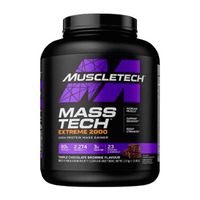 Mass Tech Extreme 2000 de 2.72kg suplemento de la sección ganadores de peso con proteína hecho por Muscletech