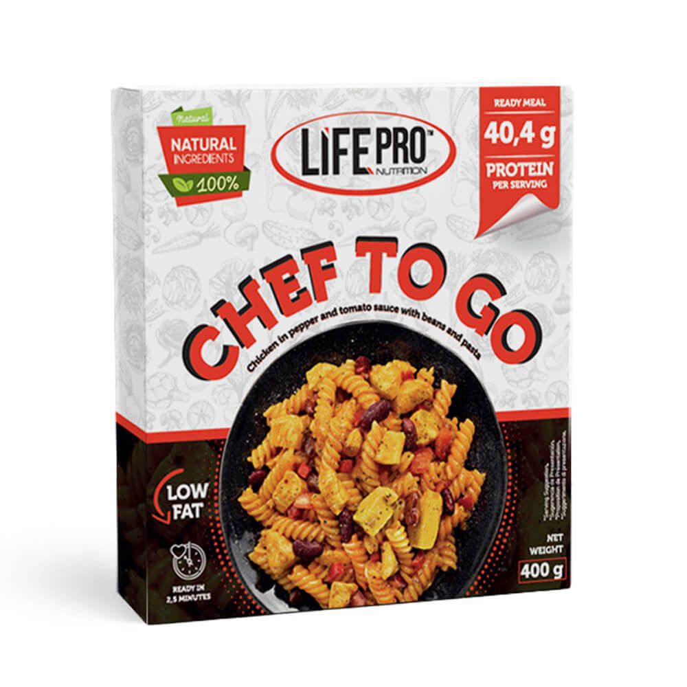 Chef To Go presentaciÃ³n de 400g de la marca LifePRO - alimentaciÃ³n saludable