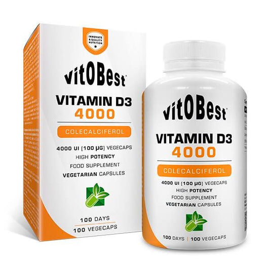 Vitamine D3 4000 UI de Vitobest de la marque VitoBest dans la collection Vitamine D