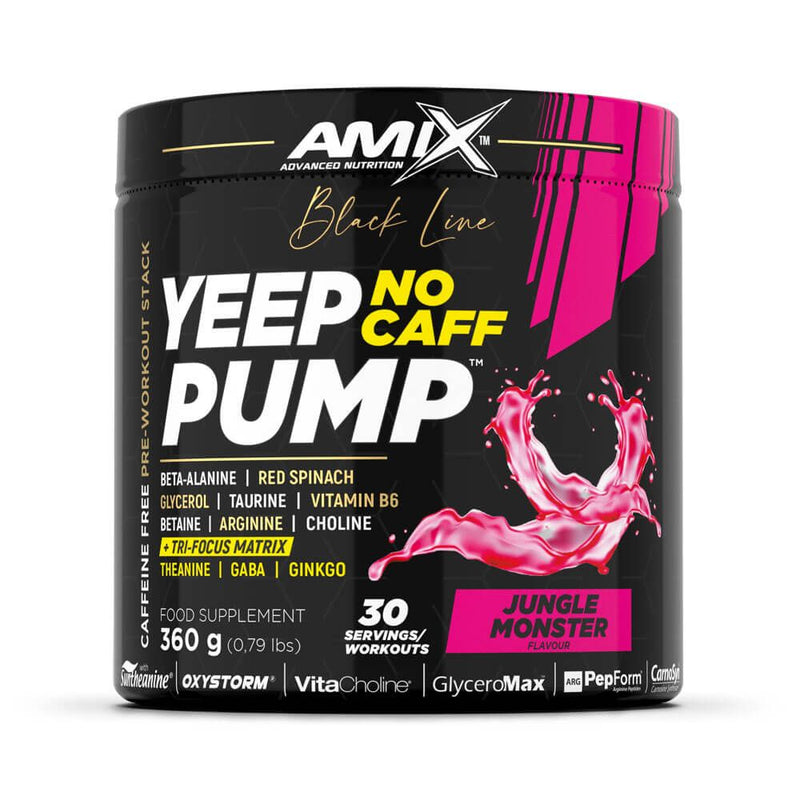 Yeep Pump sans caféine par Amix Nutrition - Amix Nutrition 1