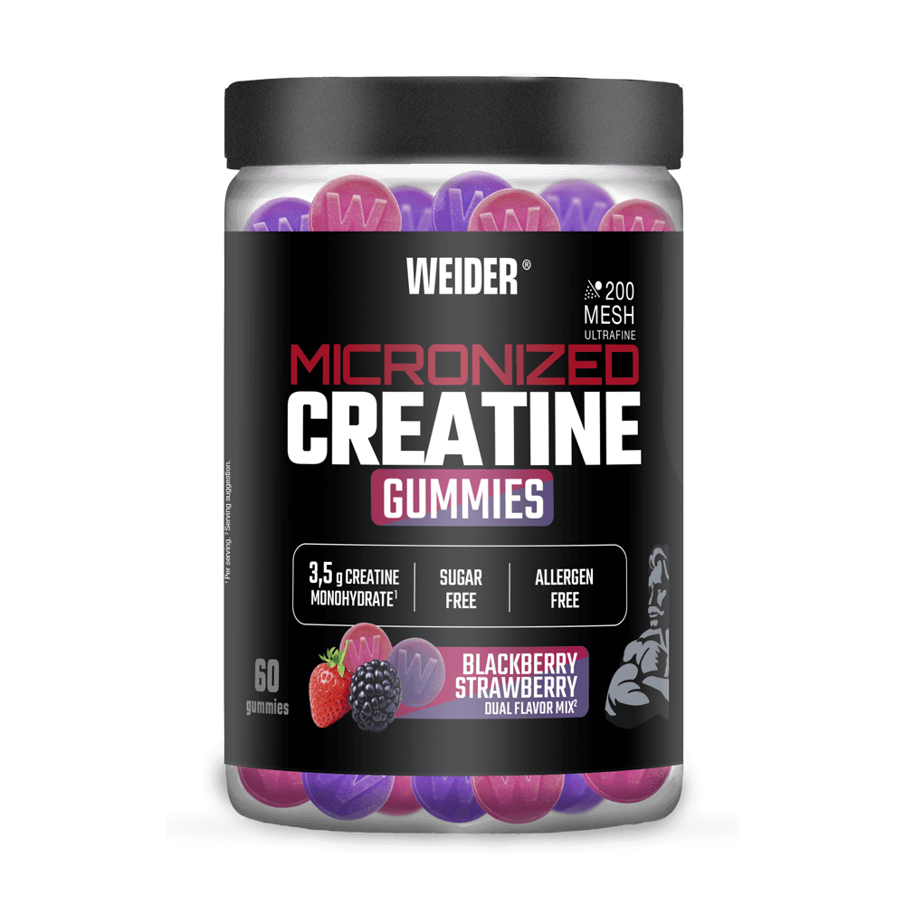 Creatina Micronizada Gummies 200 Mesh de Weider