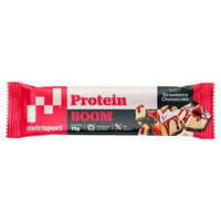 Barrita Protein Boom! bote de 49g del fabricante Nutrisport suplemento de barritas de proteinas