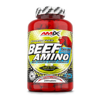 Beef Amino en 250 tabletas suplemento de otros aminoácidos de la marca Amix Nutrition
