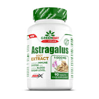 Astragalus Root Extract de 90 tabletas suplemento de la sección sistema inmunológico hecho por Amix GreenDay