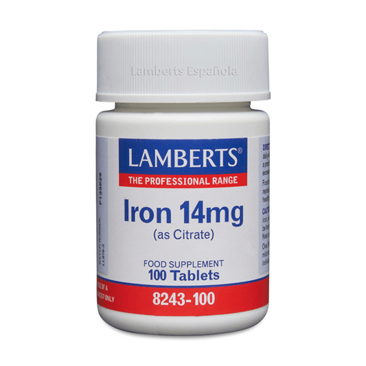 Fer Lamberts 14 mg de la marque Lamberts dans la collection Minéraux