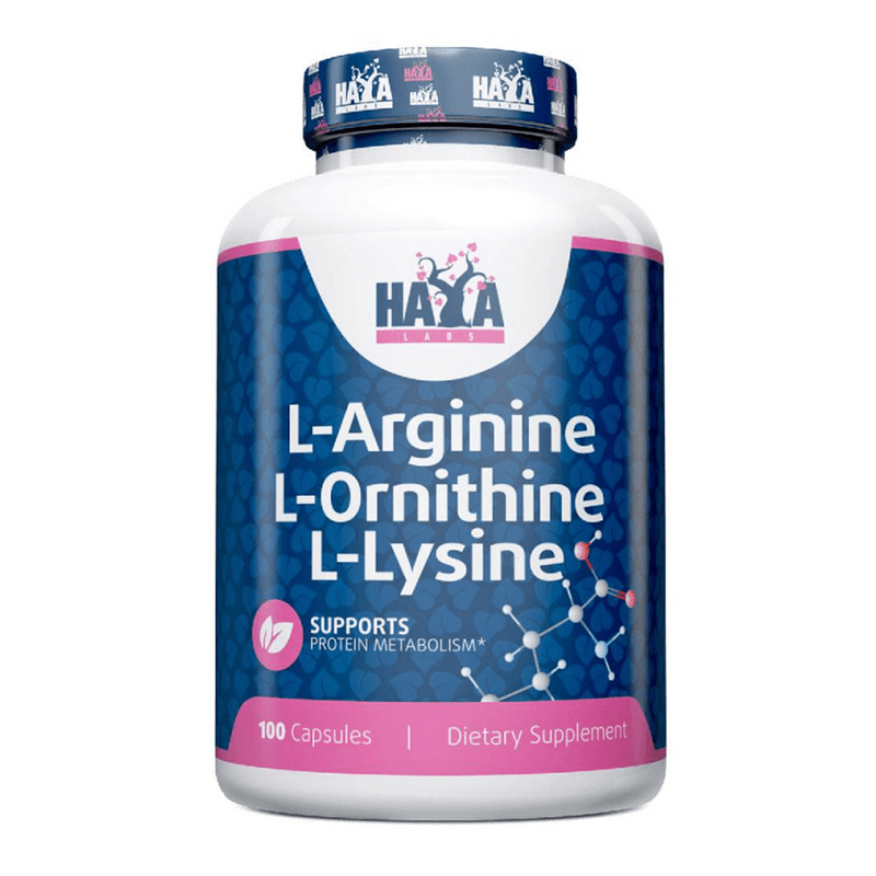L-Arginine, L-Ornithine, L-Lysine de Haya Labs - Haya Labs 0