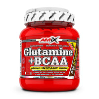 Glutamina + BCAA presentación de 500g - bcaa + glutamina hecho por Amix Nutrition