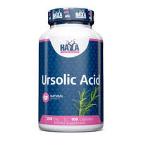 Ácido Ursólico 250mg de 100 cápsulas hecho por Haya Labs - mejora general