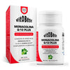 Monacolina Q10 Plus envase de 50 cápsulas vegetales por VitoBest de la categoría colesterol