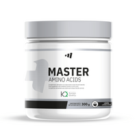 Master Amino bote de 300g del fabricante Masmusculo Supplements suplemento de esenciales e hidrolizados
