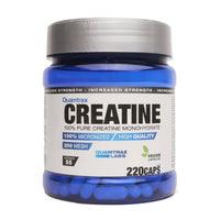 Creatina envase de 220 cápsulas de la sección creatina monohidrato de Quamtrax