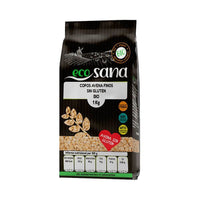 Copos de Avena Finos Integrales Bio Sin Gluten en 1kg hecho por EcoSana - Copos y salvado de avena