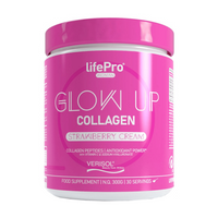 Glow Up Collagen en 300g complemento alimenticio de colágeno hecho por LifePRO