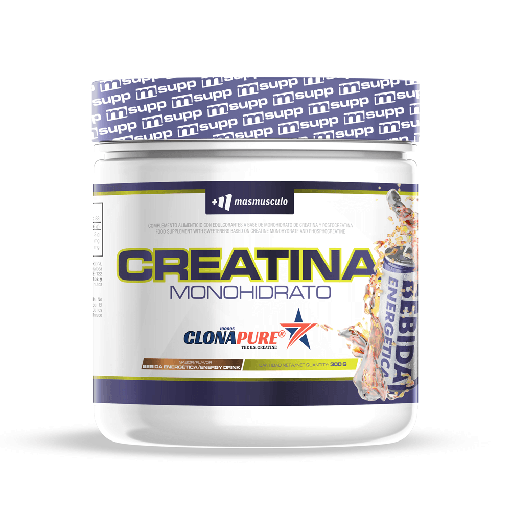 Creatina Monohidrato Clonapure® bote de 300g del fabricante MM Supplements
