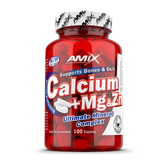 Calcium + Magnésium + Zinc d'Amix Nutrition de la marque Amix Nutrition dans la collection Minéraux
