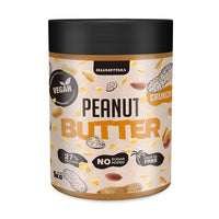 Crema de Cacahuete Crujiente envase de 1kg de la categoría cremas de cacahuete de la marca Quamtrax