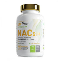 NAC 599mg envase de 90 cápsulas veganas de la sección antioxidantes por LifePRO