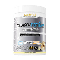 Collagen Peptides + Creatine presentación de 300g - colágeno de IO.Genix