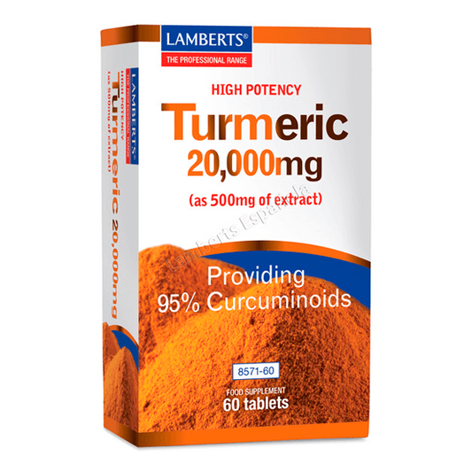 Curcuma Lamberts 20 000 mg de la marque Lamberts dans la collection Système circulatoire
