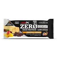 Barrita Zero Hero 31% de 65g por Amix Nutrition suplemento de barritas de proteinas