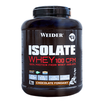 Isolate Whey 100 CFM de 2kg del fabricante Weider (Proteína de Aislado de Suero Isolate)