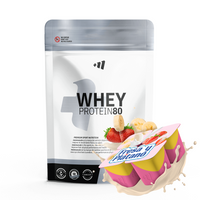 Whey Protein80 en 1kg del fabricante Masmusculo Supplements suplemento de proteina de suero whey