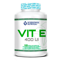 Vitamina E 400UI envase de 100 cápsulas por Scientiffic Nutrition