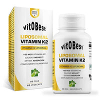 Vitamina K2 Liposomal en 60 cápsulas de VitoBest - vitaminas