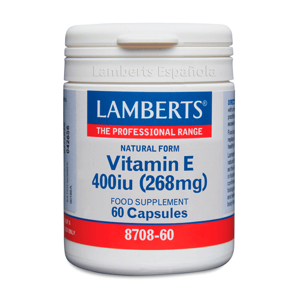 Lamberts Vitamine E naturelle 400 UI - Lamberts 0