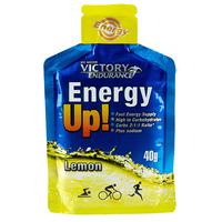 Gel Energy Up! envase de 40g de la marca Victory Endurance (Geles Energéticos)