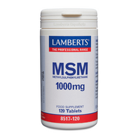 MSM 1000mg bote de 120 tabletas en la categoría msm metilsulfonilmetano de Lamberts