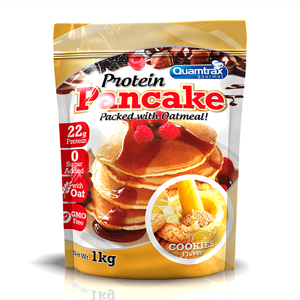 Protein Pancake presentación de 1000g en la categoría Pancakes, Tortillas y Creps del fabricante Quamtrax