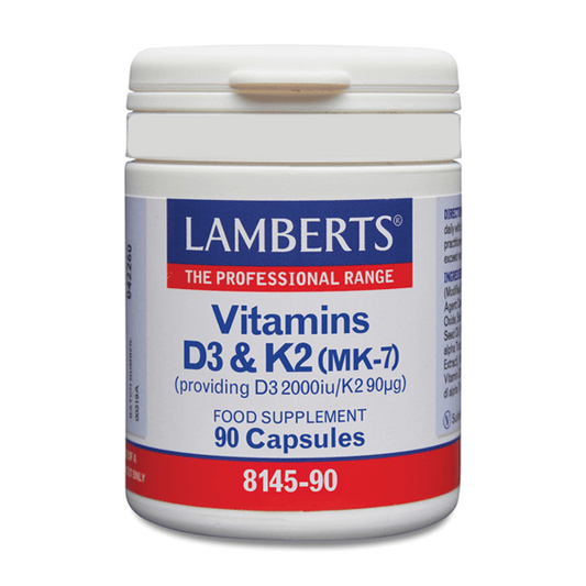 Vitamine D3 + K2 (2000 UI/90 µg) de Lamberts de la marque Lamberts dans la collection Vitamine D