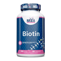 Biotina 500 mcg de 60 cápsulas del fabricante Haya Labs