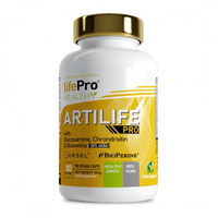 Artilife Pro Glucosamina envase de 90 cápsulas veganas por LifePRO