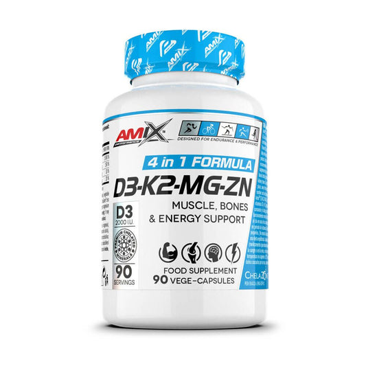 D3-K2-MG-ZN d'Amix Nutrition de la marque Amix Nutrition dans la collection Minéraux