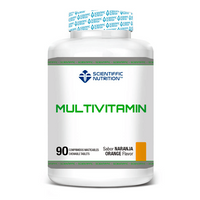 Multivitamínico bote de 90 tabletas masticables en la categoría complejos multivitaminicos de Scientiffic Nutrition