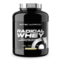 Radical Whey envase de 2kg de la sección proteina de suero whey de Scitec Nutrition