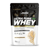 Ultra Pure Whey envase de 500g complemento alimenticio de proteina de suero whey del fabricante Amix Nutrition
