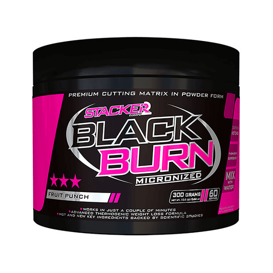 Black Burn Micronized par Stacker Europe de la marque Stacker NVE dans la collection Thermogéniques