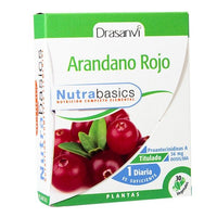 Arandano Rojo envase de 30 cápsulas vegetales de la marca Drasanvi (Antioxidantes)