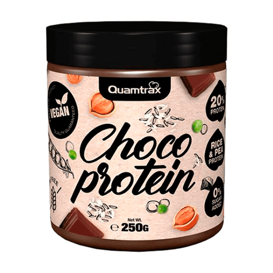 Crème protéinée végétalienne Quamtrax Choco de la marque Quamtrax dans la collection Crèmes à tartiner